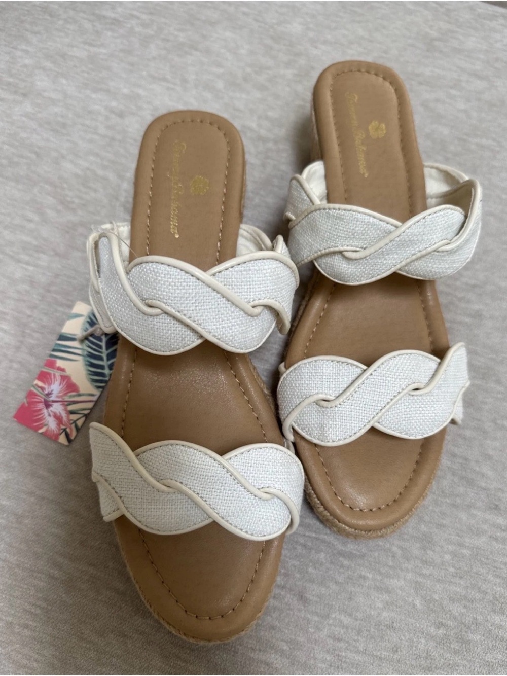 Tommy Bahama Women Wedge Sandals New Size 8.5